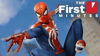 The First 20 Minutes of Marvels Spider-Man PS4 Gameplay in 4K