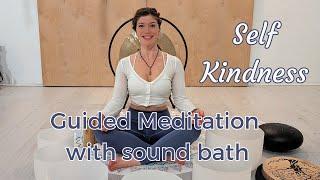 Guided Meditation with Sound bowl 🪷 Self kindness