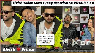 Elvish Yadav Most Funny  Reply During The MTV Roadies XX  Ranvijay Prince Narula Neha Dhupia