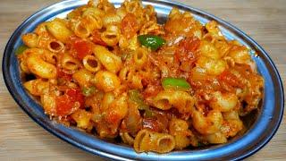 Cheesy Spicy Masaledar Macaroni in Desi Style #shorts #spicyfood