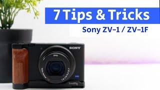 7 Tips & Tricks für Sony ZV-1  ZV-1F um bessere Vlogs zu filmen in Deutsch