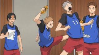 Just Yaku Kicking Lev  Haikyu