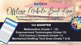 OFFLINE Mobile Book App in Math Empower Tech 21st Century Literature and Tech Draw