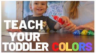 HOW TO TEACH COLORS + EPIC GIVEAWAY  FREE BABY STUFF