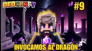 DEDCRAFT Día 9 Cómo Craftear Cristales del END y Invocar al DRAGÓN en Minecraft