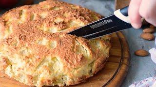  Кето шарлотка — рецепт низкоуглеводного яблочного пирога из миндальной муки и кокосовой стружки