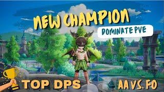 NEW CHAMPION TOP DPS BUILD AA+ASURAMVP vs FOGRIND