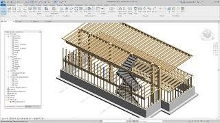 Revit Structure Vernacular Stairs and openings