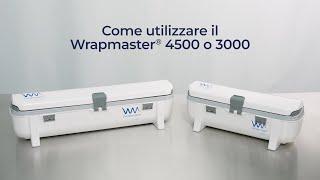 Come usare un dispenser Cuki Professional Wrapmaster® 4500 e 3000