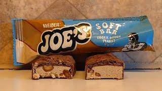 #Taste-Test- Weider Joes Soft Bar  Brownie Cappuccino & Cookie Dough Peanut 