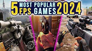 Top 5 Most Popular FPS  Shooter Games That You Can Play In 2024 For PC And Consoles