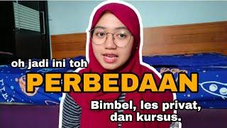 PERBEDAAN BIMBEL LES PRIVAT DAN KURSUS. #mengajar #menyenangkan