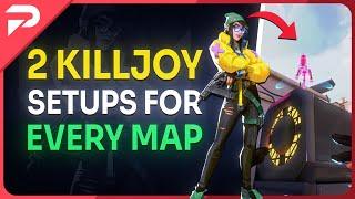 2 KillJoy Setups For Every Map - 2023 Updated Guide