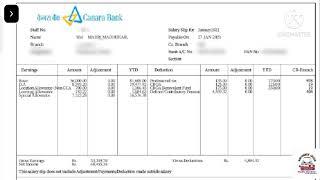 STARTING SALARY OF IBPS SO PO  SLIP JAN2021