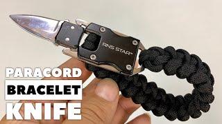 Theres a KNIFE in this Paracord Bracelet
