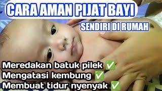 PIJAT BAYI UNTUK MEREDAKAN BATUK PILEK DAN MENGATASI KEMBUNG  PIJAT TERBAIK