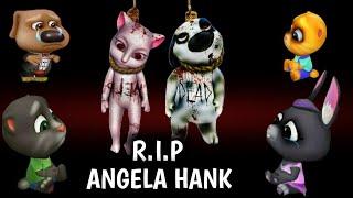 R.I.P ANGELA and HANK  - My Talking Tom Friends - AMONG US