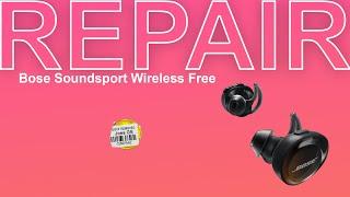 Bose Soundsport Wireless Free Bad Broken Battery Replacement  Repair Tutorial