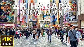 4K HDR Akihabara Walking Tour  Tokyo Japan  2023