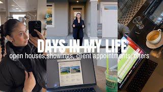*very busy* DAYS IN MY LIFE AS A REAL ESTATE AGENT  offers open house appointments + more