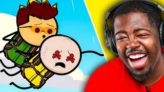 DONT take an Old Man Skydiving  Cyanide & Happiness Compilation #31 REACTION