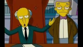 Montgomery Burns - The Rich White Man Is In Control