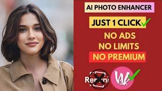 Photos Edit Like Remini Without App Only 10sec  BEST AI Image Increaser 2024