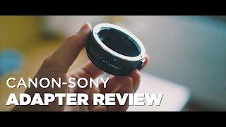 Canon Objektive an Sony Kameras nutzen - Fotodiox Pro Adapter Review