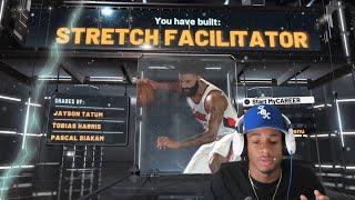 RARE STRETCH FACILITATOR BUILD IS GAME BREAKING  NBA 2K22 BEST BUILD