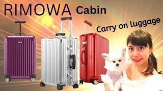 RIMOWA Carry-On Luggage ComparisonReview  Classic Cabin Essential Cabin S  Essential LITE Cabin