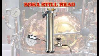 Use your Boka Liquid Management Column as a Pot Still.