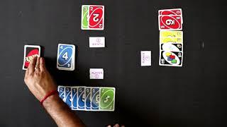 UNO ఎలా ఆడాలి?  How to play UNO card game TELUGU AUDIO  2 - 10 Players