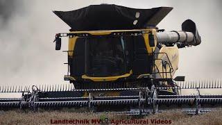 New Holland CR 11 Fieldcamp  Getreideernte - Grain Harvest 2024  pt1