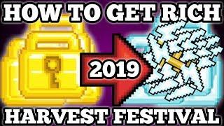 HOW TO GET RICH IN HARVEST FESTIVAL 2019  GROWTOPIA