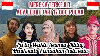 BULE PRANCIS UKHTI PAKISTAN SEMUA TERPESONA KEINDAHAN ALAM INDONESIA -WONDERFULL INDONESIA REACTION