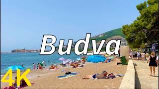 Budva Montenegro 4K Walking Tour - June 2024