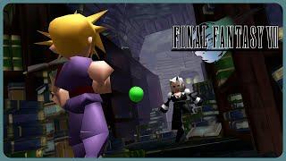 Sephiroth throws a Materia at Cloud - Final Fantasy 7