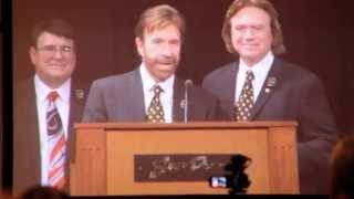 Chuck Norris - The Wieland Norris Award - UFAF ITC - 2012