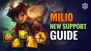 MILIO SUPPORT GUIDE New Champion Season 13 LoL