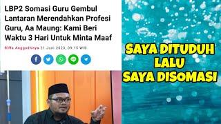 GURU GEMBUL TERANCAM DIPIDANAKAN KARENA MELECEHKAN GURU