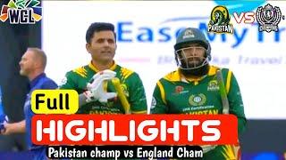 Pak vs Eng legends Highlights   Pak vs Eng World Championship of Legends 2024 Highlights