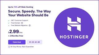 Hostinger Tutorial 2024  -  شراء استضافة من هوستنجر