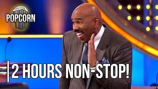 2 Hours of Back To Back HILARIOUS Family Feud Answers With STEVE HARVEY