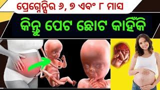 ପ୍ରେଗ୍ନେନ୍ସିରେ ପେଟ ବଡ଼ କିମ୍ବା ଛୋଟ ଦେଖା ଯିବାBelly in Pregnancy @sonamodiatips2530