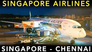 TRIP REPORT  Singapore Airlines  Boeing B787-10  Singapore to Chennai