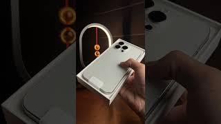 iPhone 15 Pro Max White Titanium ASMR UNBOXING #iphone15promax #whitetitanium