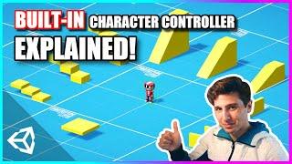 How to Move Characters in Unity 3D Built-In Character Controller Explained #1