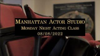 ACTING CLASS with Billy Gallo  Manhattan Actor Studio