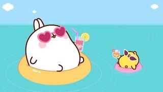 Enjoy Summer with Molang   Funny Compilation For kids