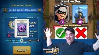 ÇILDIRTAN KARTLAR - HAYDUT ÇEKİLİŞLİ MÜCADELESİ - Clash Royale